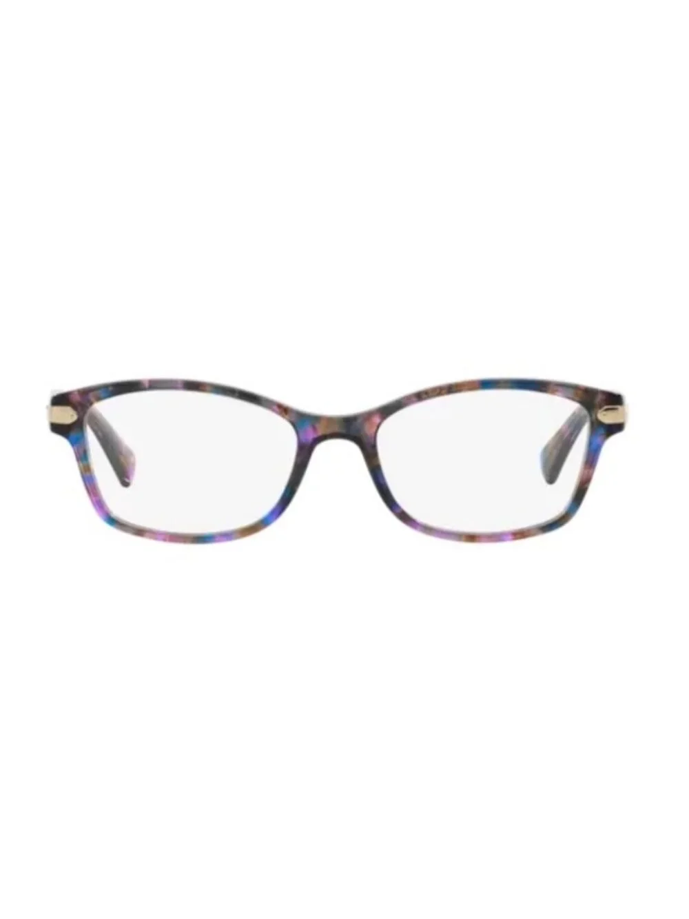 Coach HC6065 5288 Eyeglasses Frames Confetti Purple 51 17 136